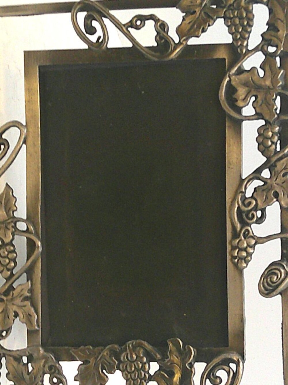 Reproduction Antiqued Silver Picture Frame